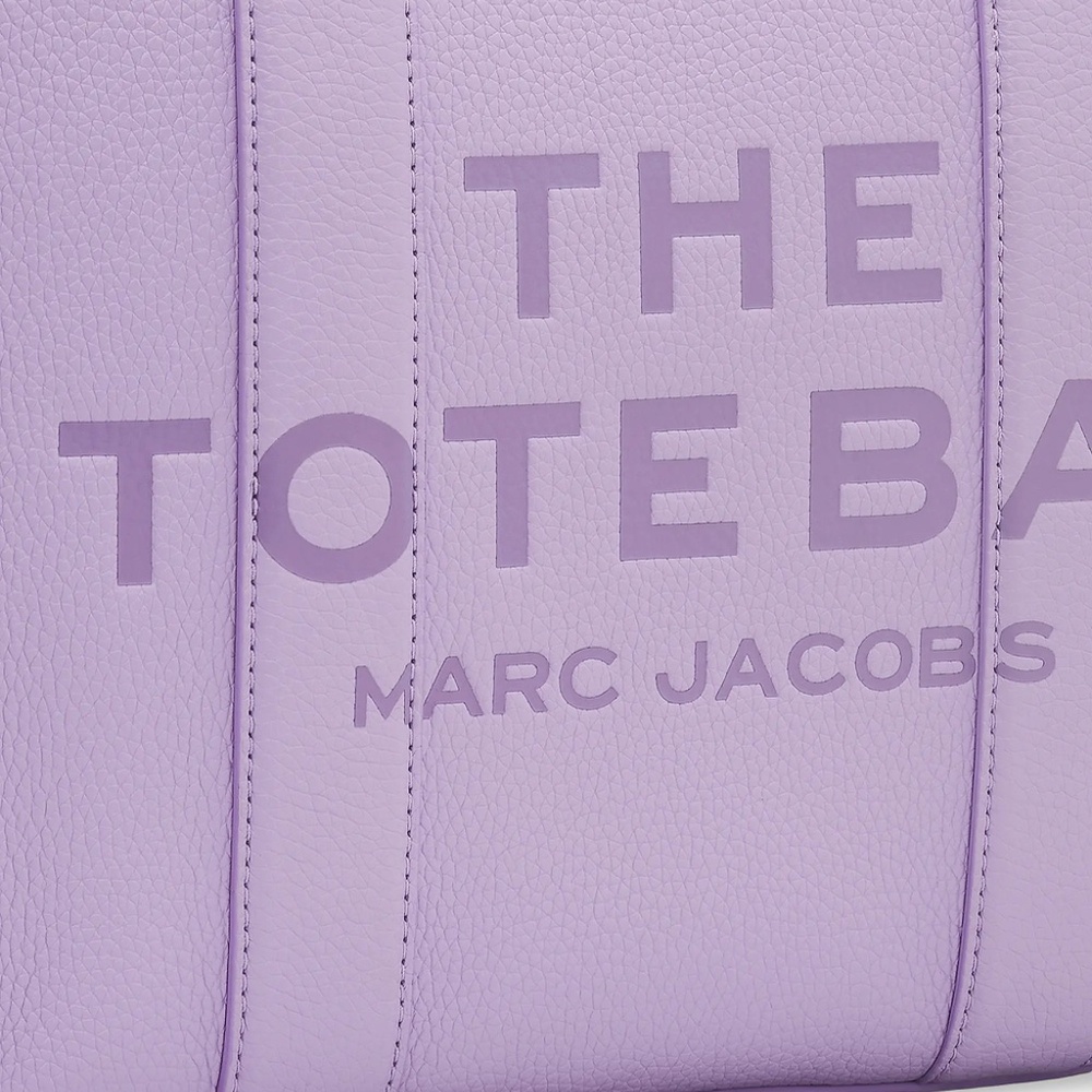 MARC JACOBS The Leather Medium Tote Bag – Wisteria - Picture 5 of 10